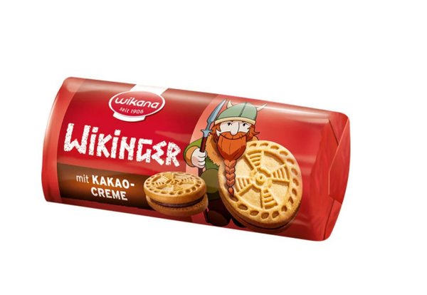 Wikana - Wikinger Mini Sandwich Keks - Kakao  85g